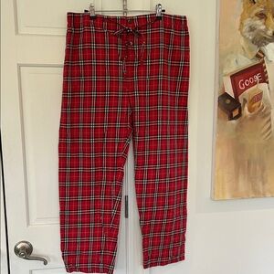 EUC Men’s Burberry Plaid Pajama Pants Medium Authentic Sample Sale